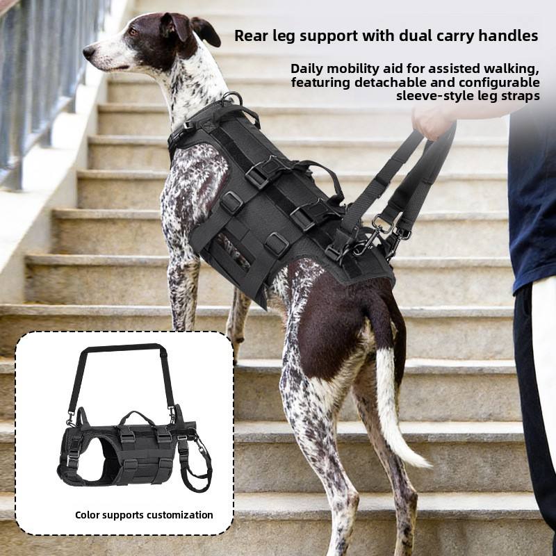 Arnés de cuerpo completo para perro con asa de manejo para agility